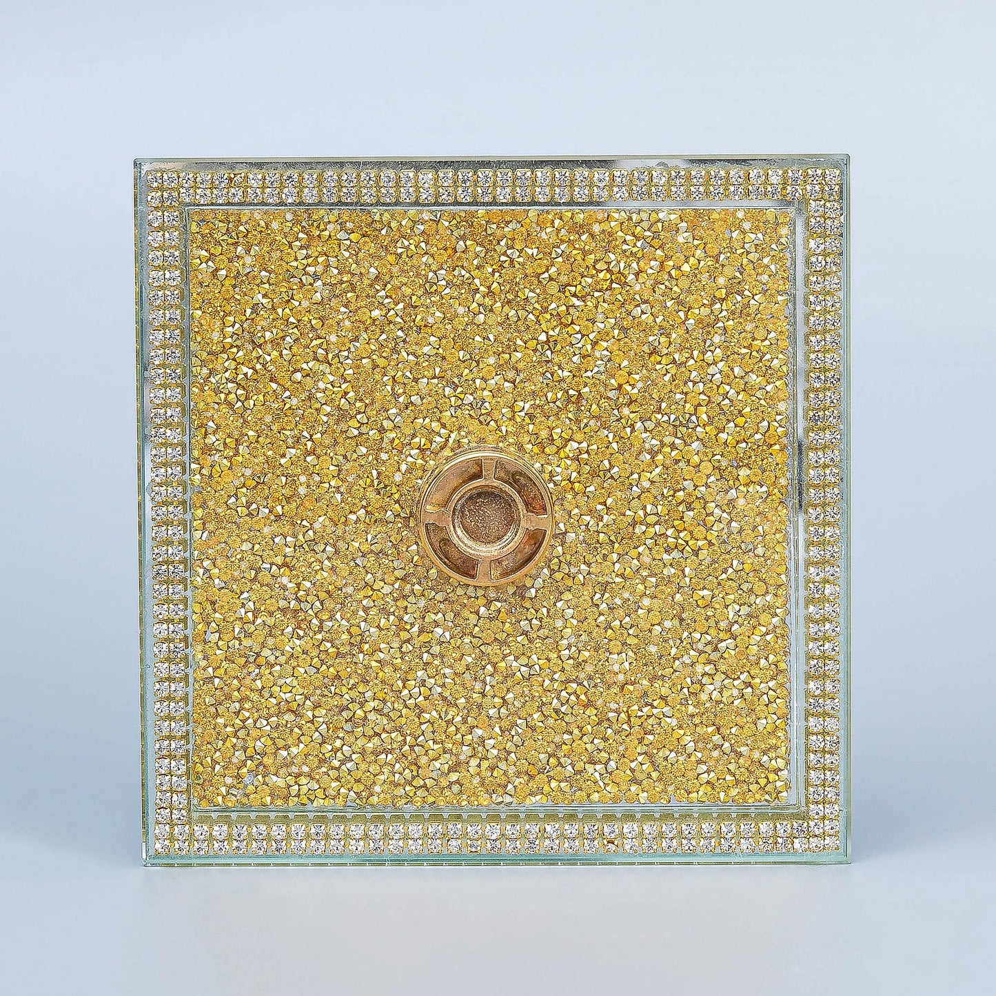 Glam Gold Crystal Paper Towel Roll Holder