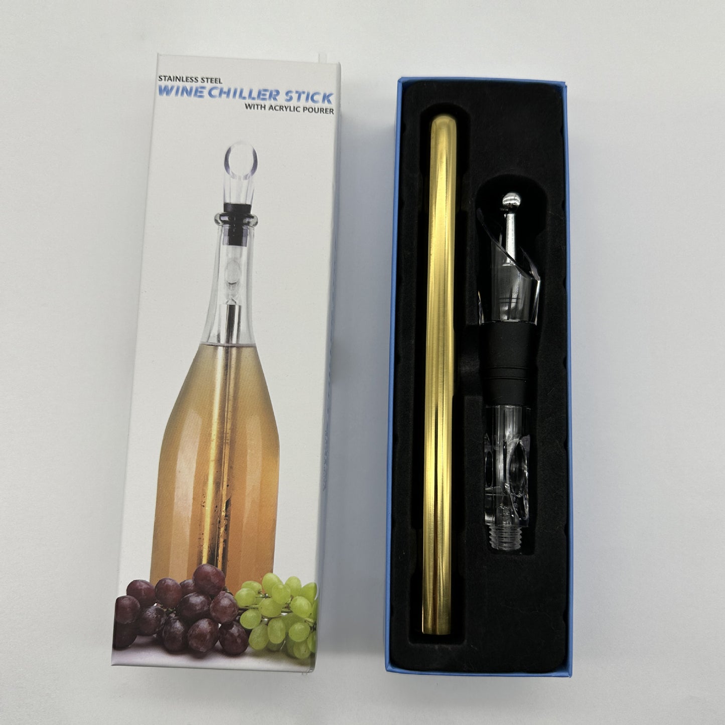 Stainless Steel Wine Bottle Chilling Rod