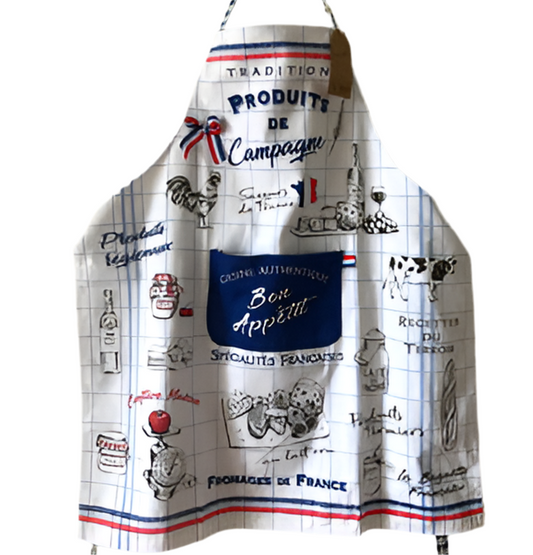 French Motif Apron