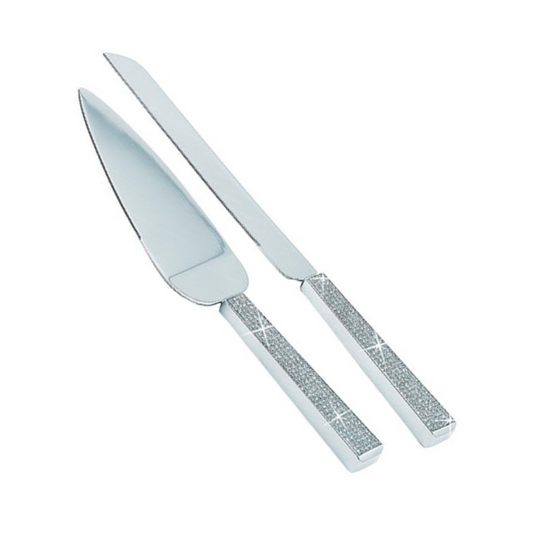 Creative Gifts International Glitter Galore 2-Piece Cake or Pastry Server