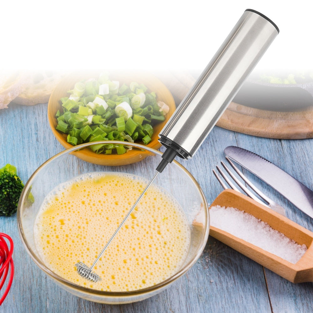 USB Rechargeable Electric Egg Beater Milk Coffee Tea Stir Bar Automatic Milk Frother Tool
