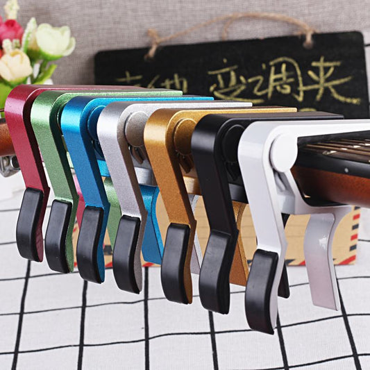 Folk Capo B5 Style Wooden Guitar Transposition Clip Aluminum Alloy Guitar Lifting Clip