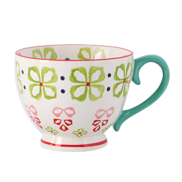 Hand Painted European Style Tea Cup (4 Designs)